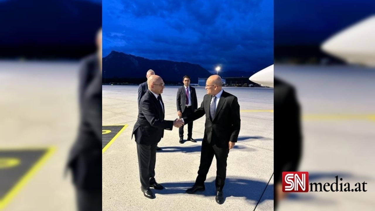 Bakan Şimşek, Avusturya ziyareti sonrası Ankara'ya uğurlandı