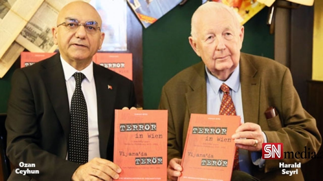 Viyana'da Ermeni teröristlerin saldırılarını anlatan kitap tanıtıldı