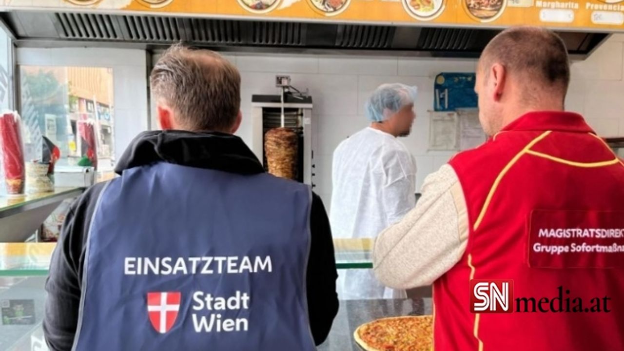 Viyana'daki döner büfelerinde denetim yapıldı