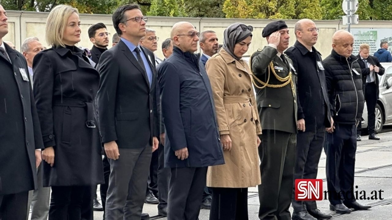 Viyana Büyükelçiliğinde Ermeni teröristlerce şehit edilen Büyükelçi Tunalıgil anıldı