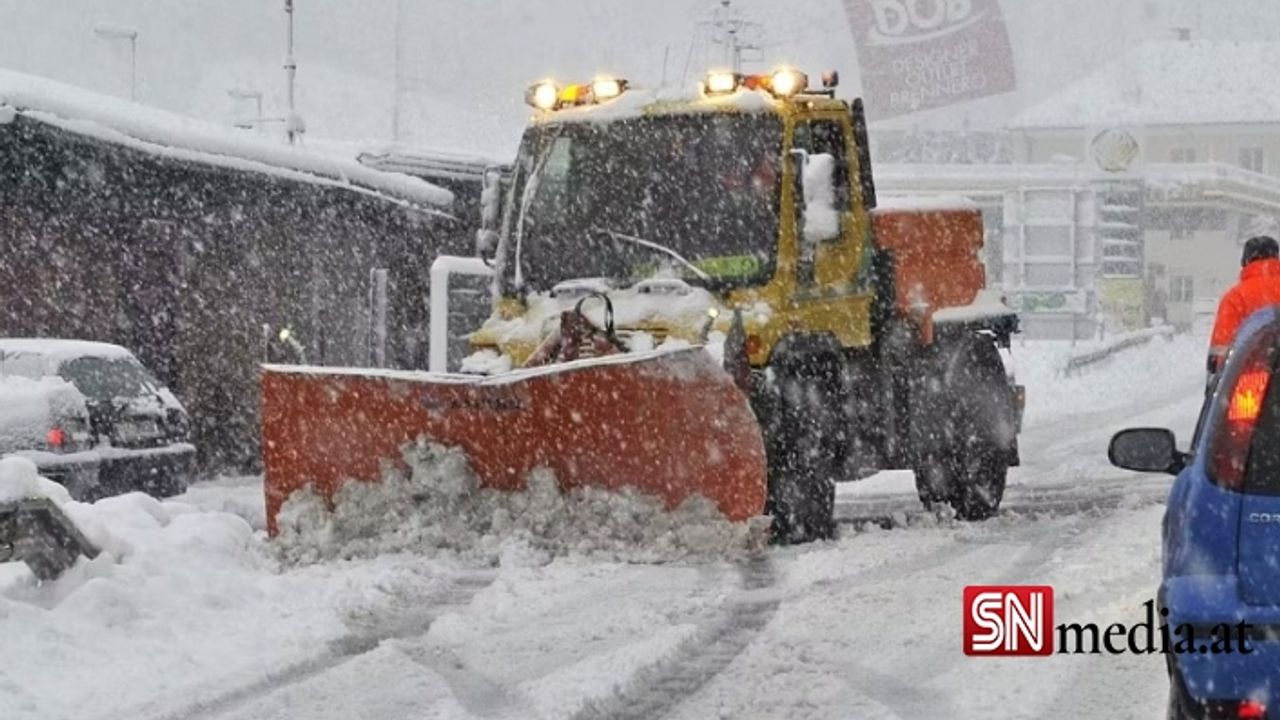 Avusturya vadilerinde fırtına, şiddetli yağmur ve kar alarmı