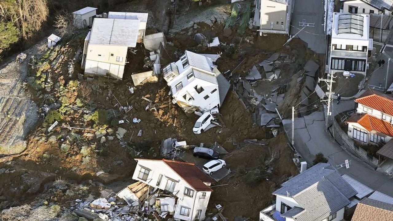 Japonya'daki depremde ölü sayısı 48'e yükseldi