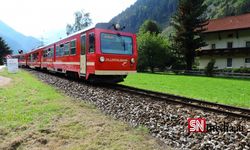 Avusturya’da Tren Ata Çarptı