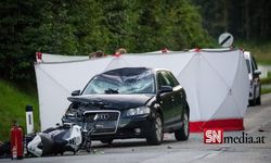 Otomobille çarpışan 21 yaşındaki motosikletli hayatını kaybetti