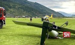 Traboch'taki uçak kazasında iki kişi yaralandı