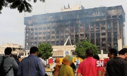 Mısır'da emniyet müdürlüğü binasında yangın: 38 yaralı