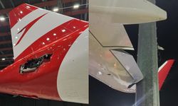 Avusturya Havayolları'na ait Airbus A320neo ağır hasar aldı