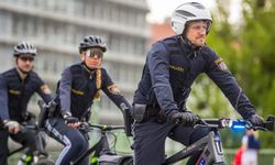Viyana'daki bisikletli polis memurlarından rekor sayıda ihbar