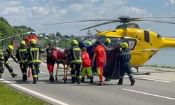 Aşağı Avusturya'da meydana gelen kazada beş kişi ağır yaralandı