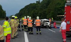 A1 Otoyolunda Meydana Gelen Kazada Bir Kişi Hayatını Kaybetti