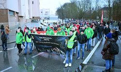 Audi Brüksel Fabrikası Çalışanlarından Protesto