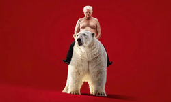 The Economist'ten "Kutup ayısına binen Trump" kapağı