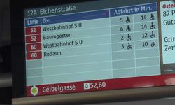 Viyana'da toplu taşımada akıllı dönüşüm: Aktarma süreleri artık anlık görülecek