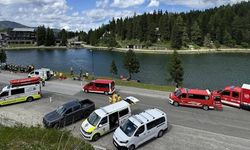 Avusturya'da feci kaza: Otomobil göle uçtu, sürücü yaşamını yitirdi