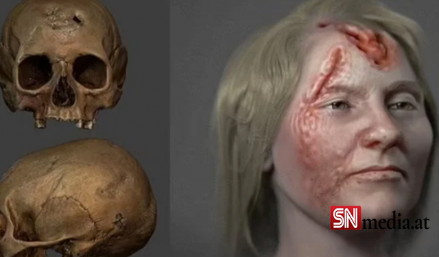 Cinsel hastalık kafatasını deldi: 500 yıl önce ölen kadın yeniden canlandırıldı