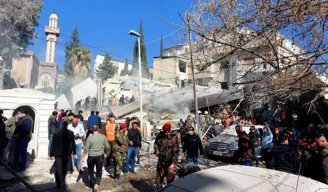 Suriye: İsrail, Şam'daki İran büyükelçiliğini vurdu, en az 5 kişi öldü