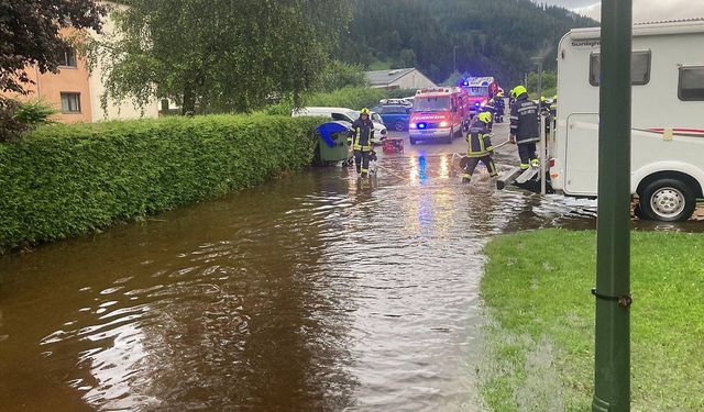 Steiermark'ta Şiddetli Fırtınalar Devam Ediyor