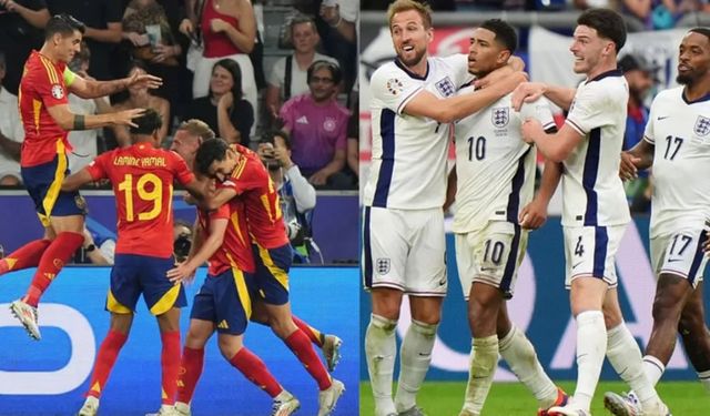EURO 2024 Finalinde İspanya ve İngiltere Karşı Karşıya