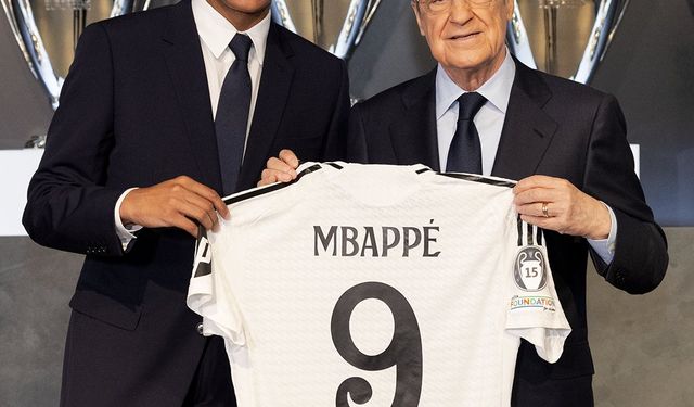 Mbappe resmen Real Madrid'de