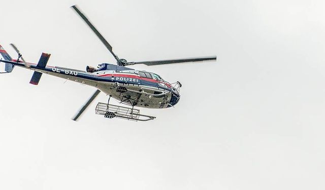 Bad Vöslau’da Bir Polis Helikopteri Eğitim Uçuşu Sırasında Düştü