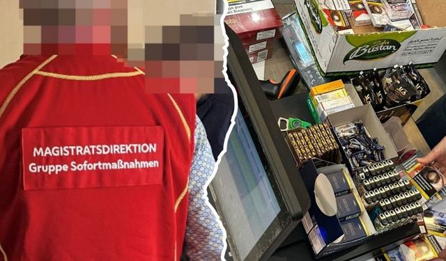 Viyana'da Süpermarkete Baskın: Kaçak Sigara ve Reçeteli İlaç Ele Geçirildi