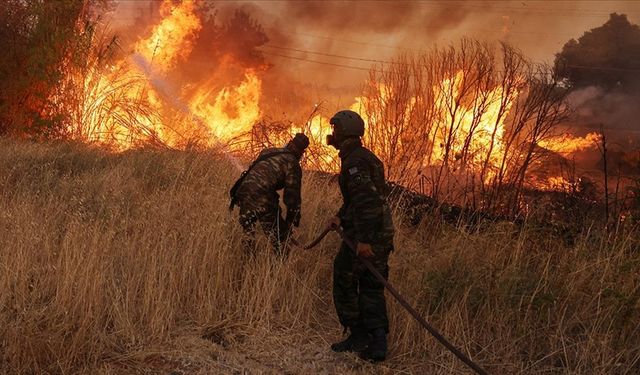 AB, Orman Yangınlarına Karşı 650 İtfaiyeciyi Göreve Gönderiyor