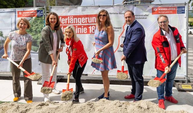 Viyana’da 18 Numaralı Tramvay Hattı Uzatılıyor