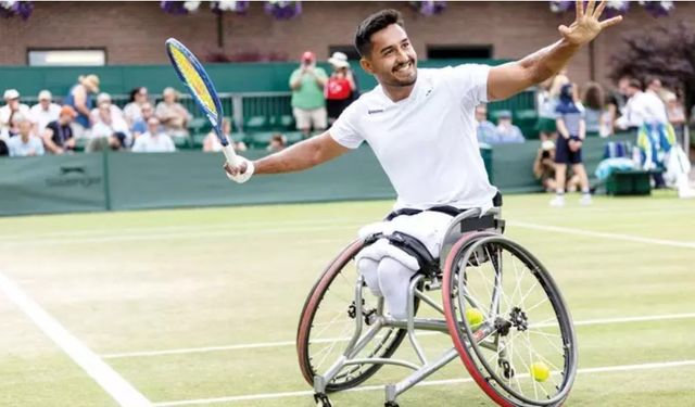 Milli Para Tenisçi Ahmet Kaplan'dan Tarihi Başarı: Wimbledon’da Yarı Finale Yükseldi
