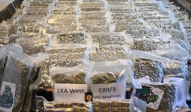 Viyana’da Çiçek Pazarı Görünümlü Uyuşturucu Üssü: 300 Kilodan Fazla Kenevir Ele Geçirildi
