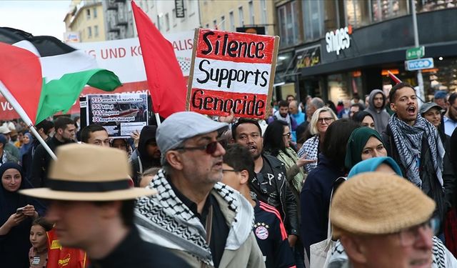 Viyana’daki Filistin Yanlısı Gösteri Sonrası 15 Kişi Tutuklandı