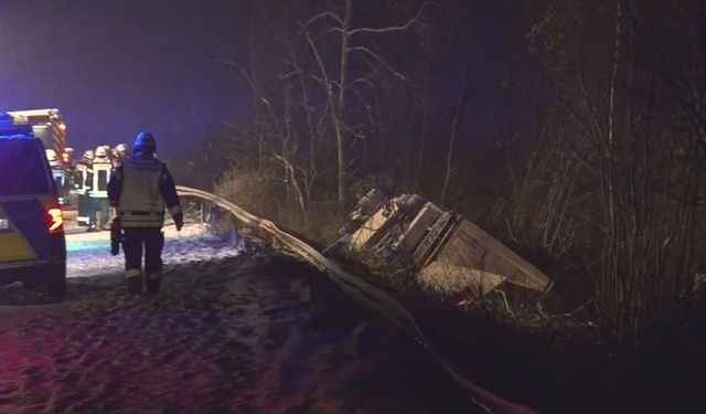 Kar Yağışı Yukarı Avusturya’da Çok Sayıda Kazaya Yol Açtı