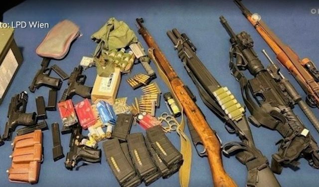 Viyana’da Apartman Dairesinde Hitler Heykeli ve Silahlar Bulundu