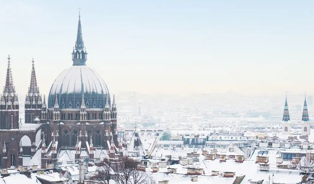 Viyana’da Yıla Dondurucu Başlangıç: Sıcaklıklar Eksi 20 Dereceye Kadar Düşebilir
