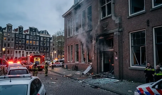 Amsterdam'da Yahudi okulunda patlama