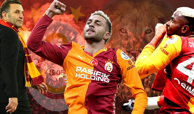 Galatasaray, 2. kez 4 kere üst üste şampiyon: 26. kupa Antalyaspor galibiyetiyle geldi