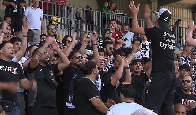 Beşiktaş'a Avusturya'da Büyük İlgi! Mattersburg Tribünleri Siyah-Beyaza Büründü
