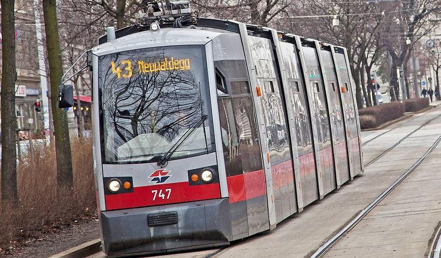 Viyana'da 44 numaralı tramvay hattı tamamen durdurulacak