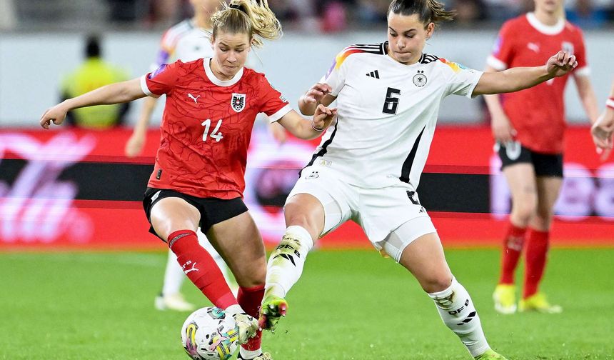 Avusturya Kadın Milliler, EURO 2025 elemelerinde Almanya'ya boyun eğdi