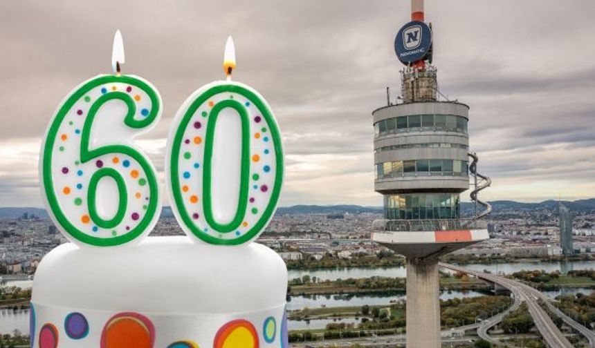 Viyana'daki Tuna Kulesi'nin 60. yılı için büyük kutlama