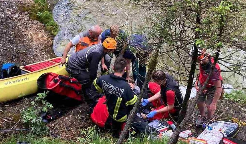 Weißenbachtal'da ölümcül kaza: Kano sporcusu hayatını kaybetti
