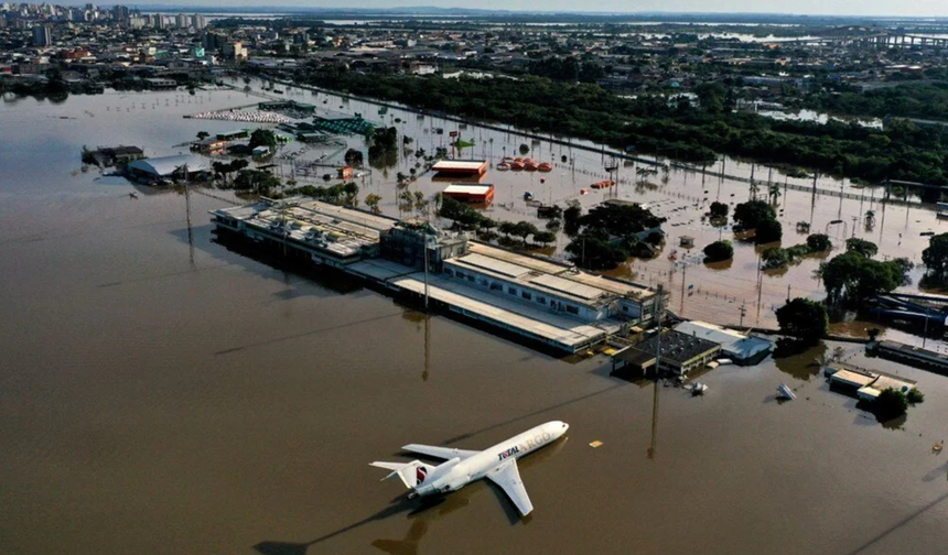 Brezilya'da sel: Yüzlerce kasaba sular altında
