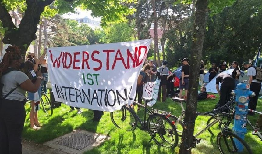 ABD ve Avrupa üniversitelerindeki "Filistin protestoları" Viyana'ya da sıçradı