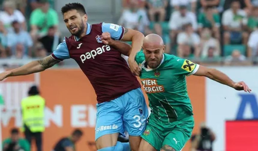 Trabzonspor Rapid Wien Engelini Aşamadı: Avrupa Ligi'ne Veda Etti