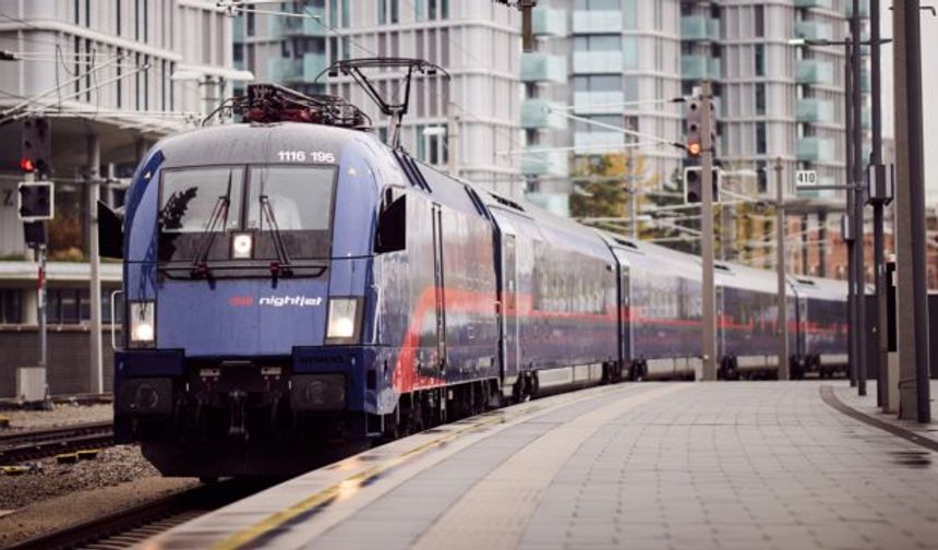 ÖBB'nin Gece Tren Seferleri 20 Eylül'den İtibaren Yeniden Başlıyor