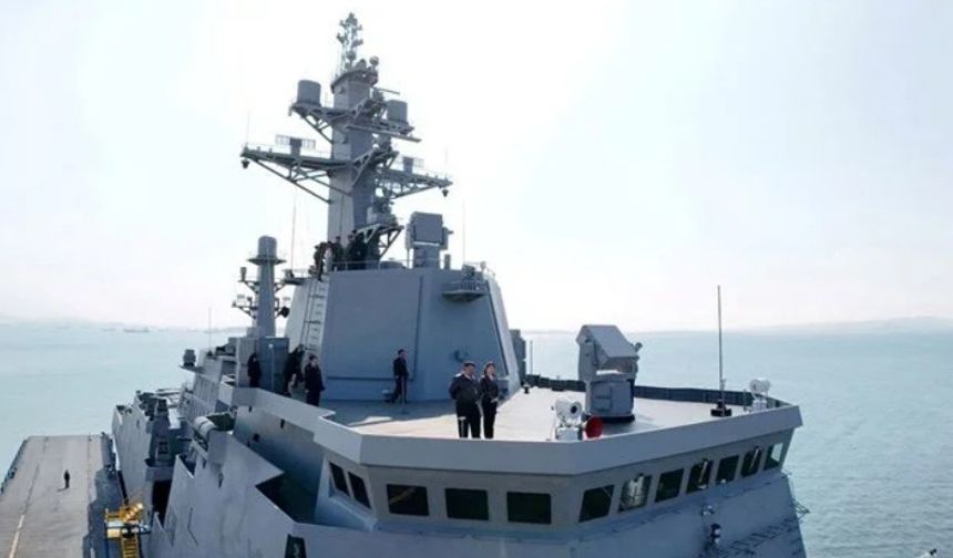 Kuzey Kore'nin Yeni Savaş Gemisinde "Rusya'nın Parmağı Var" İddiası