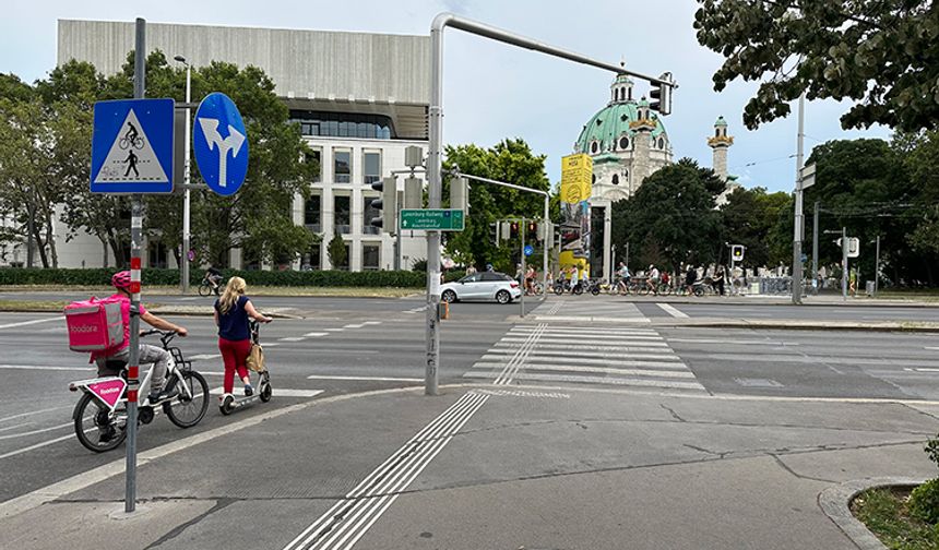 Viyana'da Bisiklet Ve E-Scooter Sürücülerine Yönelik Denetimlerde Gerginlik