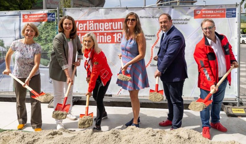 Viyana’da 18 Numaralı Tramvay Hattı Uzatılıyor