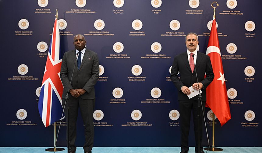 Fidan ve Lammy Ankara’da Buluştu: Eurofighter ve Serbest Ticaret Anlaşması Masada