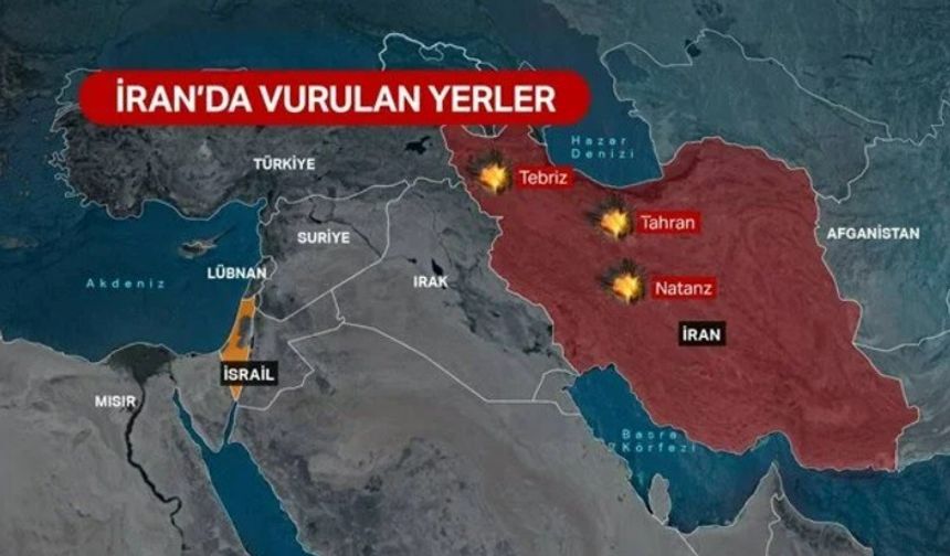 İsrail, İran'ı vurdu: "En az 20 üst düzey komutan öldürüldü"