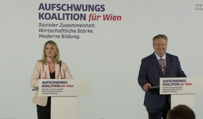 Viyana'da Yeni Dönem: SPÖ ve NEOS “Yükseliş Koalisyonu”nu Tanıttı